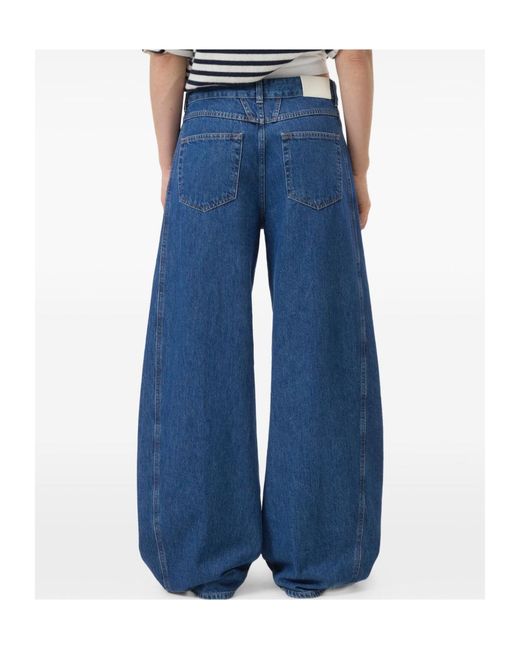 Closed Blue Tori-X Wide-Leg Jeans