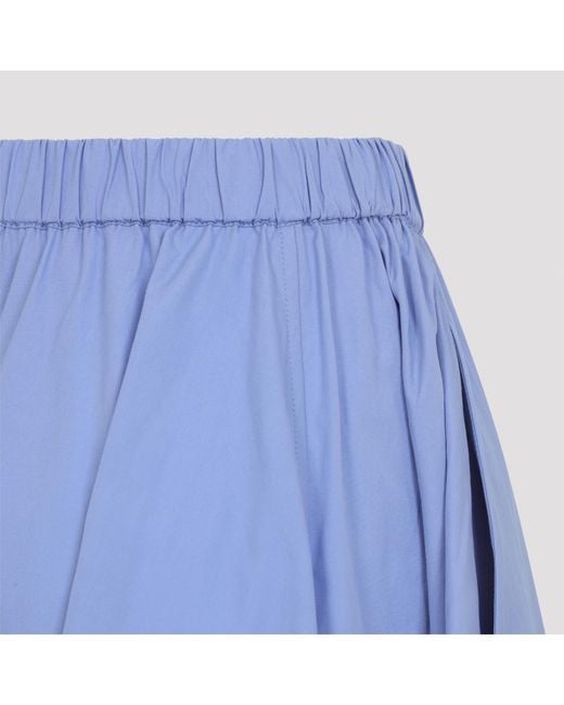 Co. Blue Bubble Midi Skirt