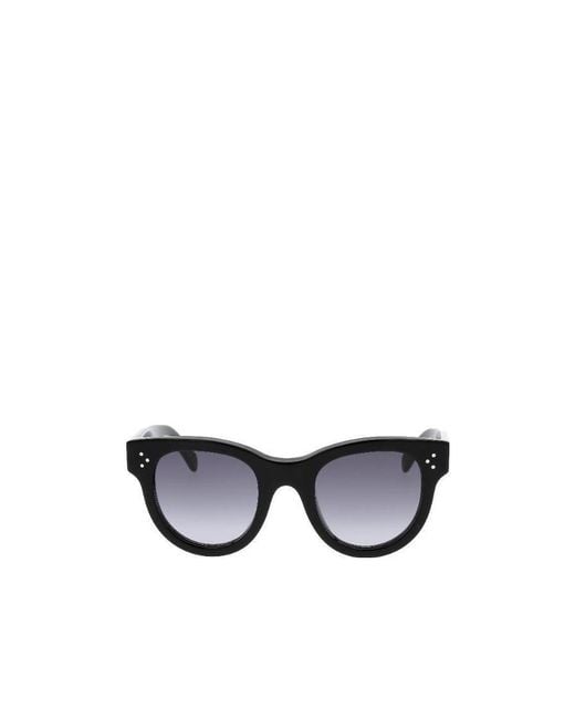Céline White Logo Sunglasses