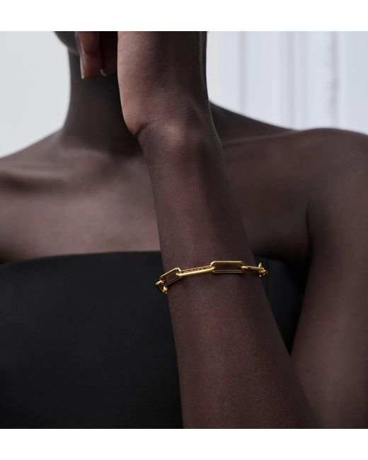 Dior Brown Link Bracelet