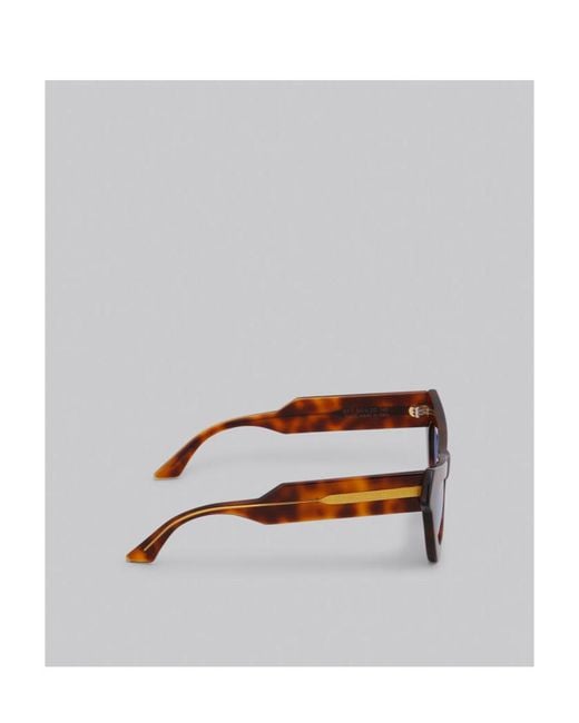Marni White Fairy Pool Triangular-Frame Sunglasses