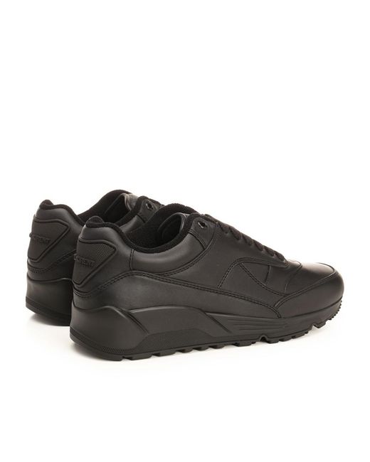 Saint Laurent Black Round Toe Low Top Casual Shoes for men