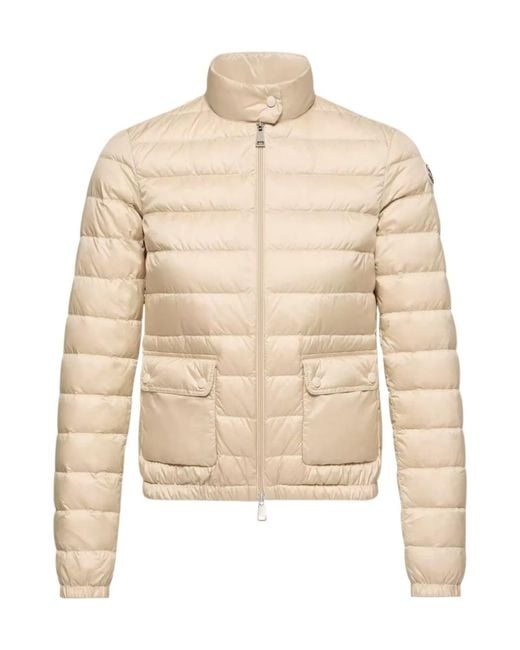 Moncler Natural Lans Short Down Jacket L