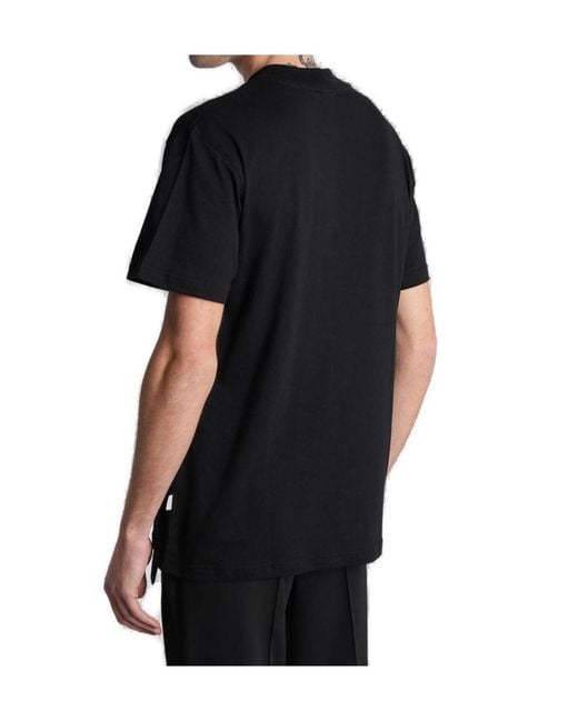 Lardini Black Crew Neck T-Shirt for men
