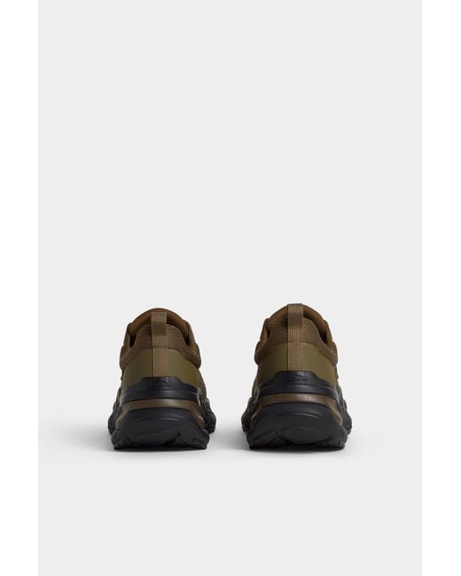 DSquared² Brown Mesh Sneakers for men