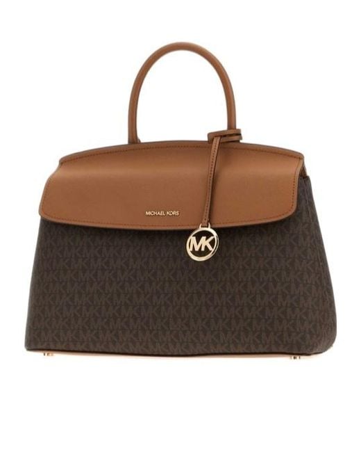 MICHAEL Michael Kors Brown Hamilton Medium Satchel Bag
