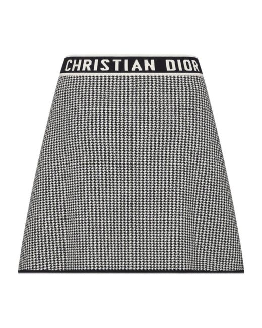 Dior Gray Miniskirt