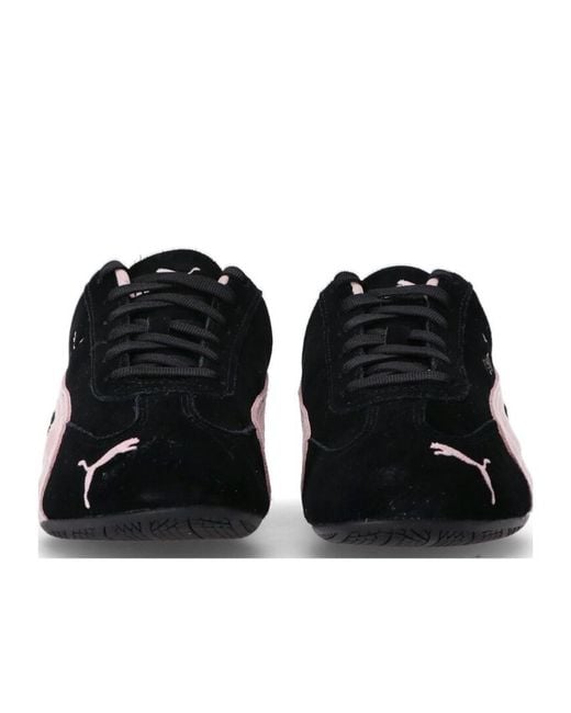PUMA Black Speedcat Og Low-Top Sneakers for men
