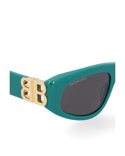Balenciaga Blue Eyewear Dynasty D-Frame Sunglasses