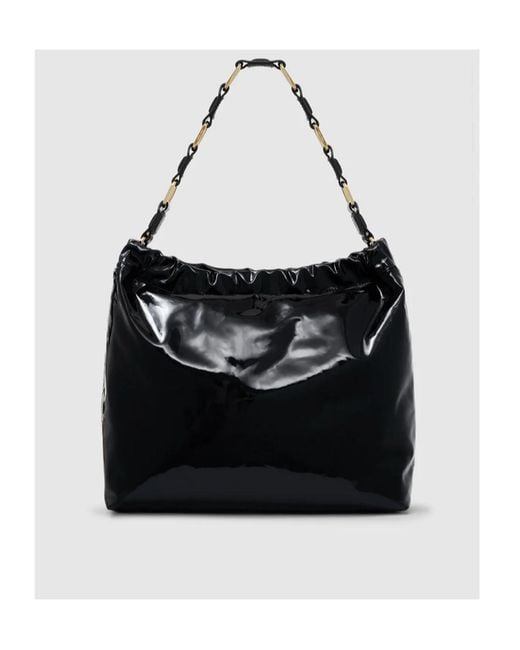 Anine Bing Black Kate Shoulder Bag
