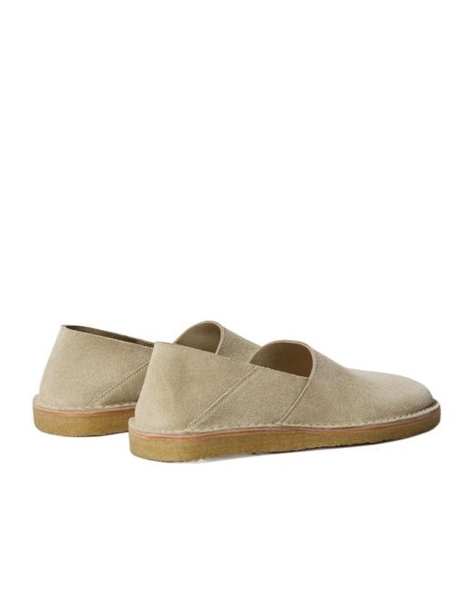 Lemaire Natural Square Slip-On Loafers