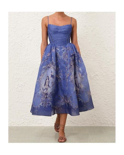 Zimmermann Blue Midi Dresses
