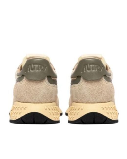 Autry Natural Mesh Panel Low-Top Sneakers for men