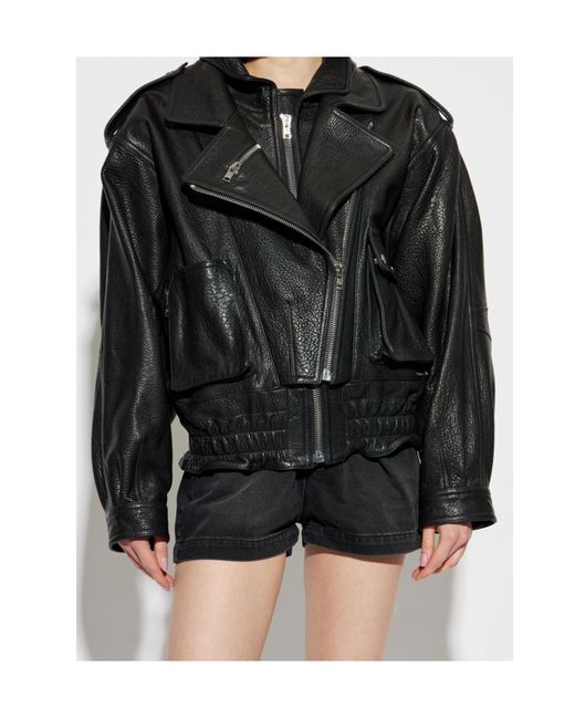 Isabel Marant Black Aneli Cropped Jacket