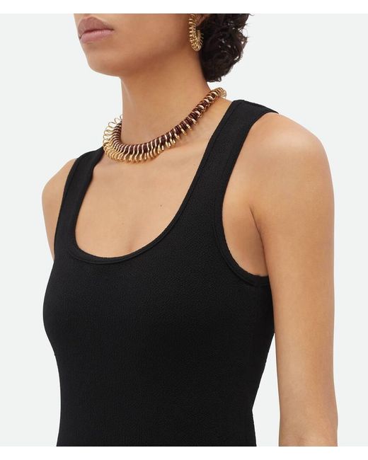 Bottega Veneta Black Textured Nylon Body