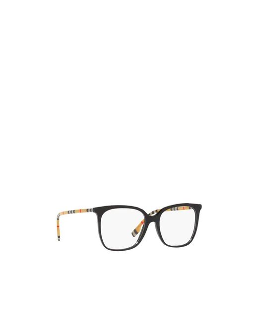 Burberry White Eyewear Square Frame Glasses