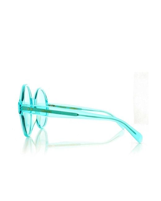 Céline Blue Round Frame Sunglasses