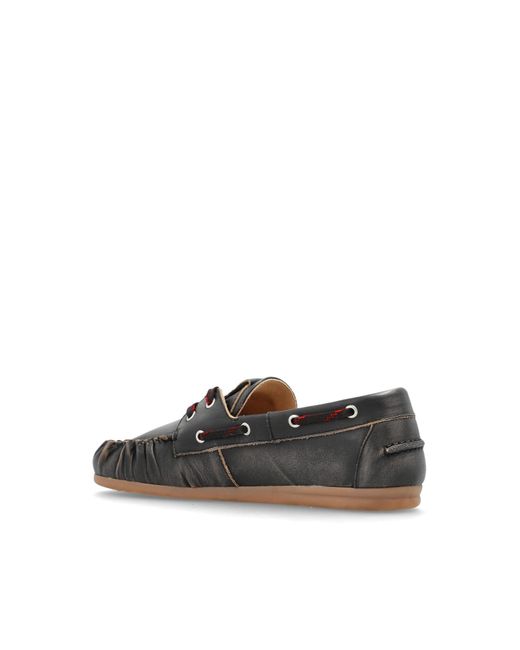 Alohas Black Rowan Round-Toe Loafers