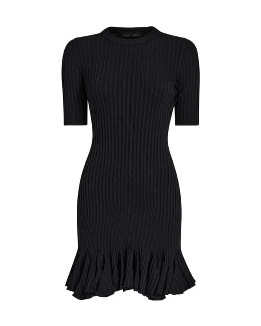 Proenza Schouler Black Leandra Dress