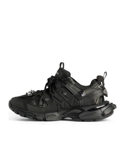 Balenciaga Black Track Piercing Sneakers for men