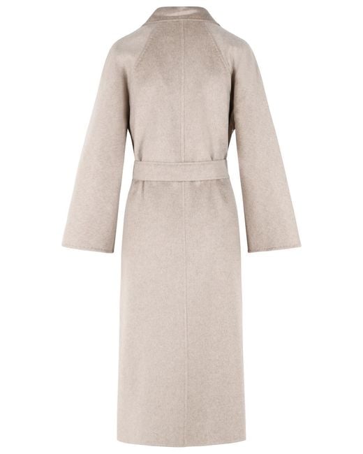 Max Mara Natural Collared Coat