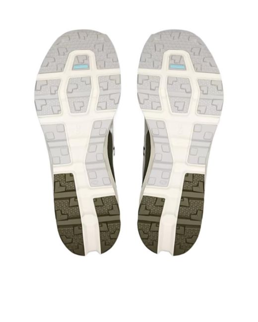 On Shoes White Cloudvista 2 Lace-Up Sneakers for men