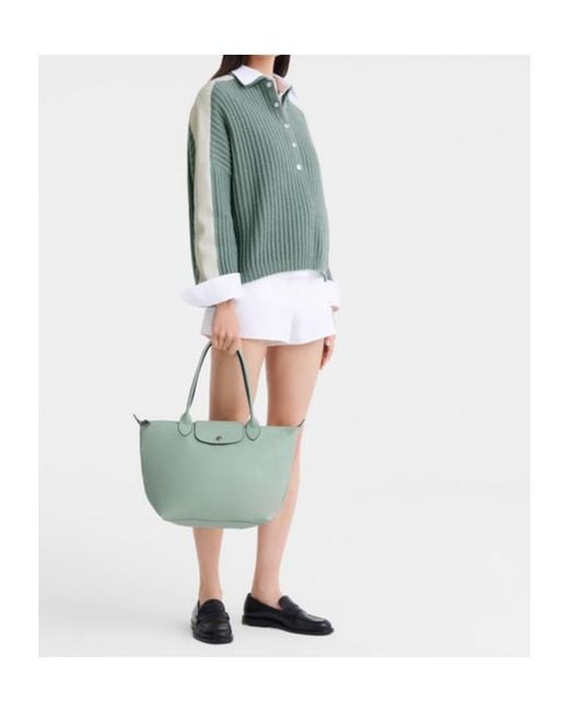 Longchamp Green Le Pliage Xtra M Tote