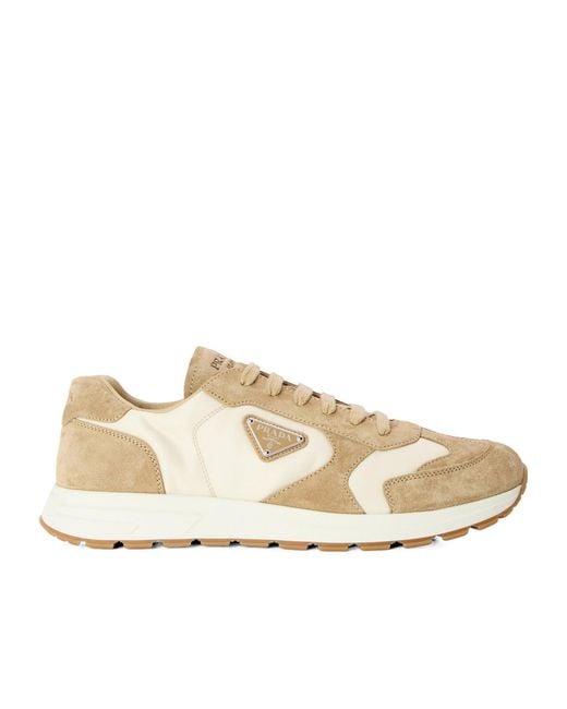 Prada Natural Simple Sports Shoes for men