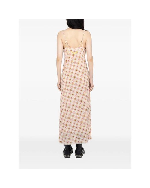 Zadig & Voltaire White Ramelil Floral-Pattern Maxi Dress