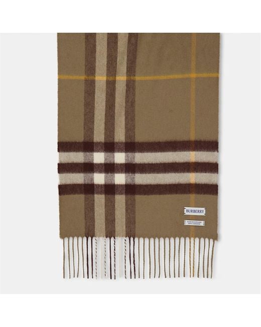 Burberry Multicolor Plaid Pattern Scarf for men