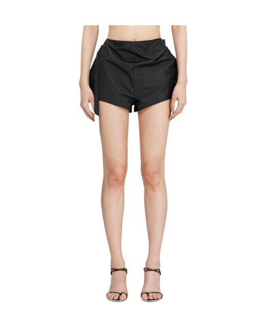 DIESEL Black P-Sarto Wrap Belted Shorts