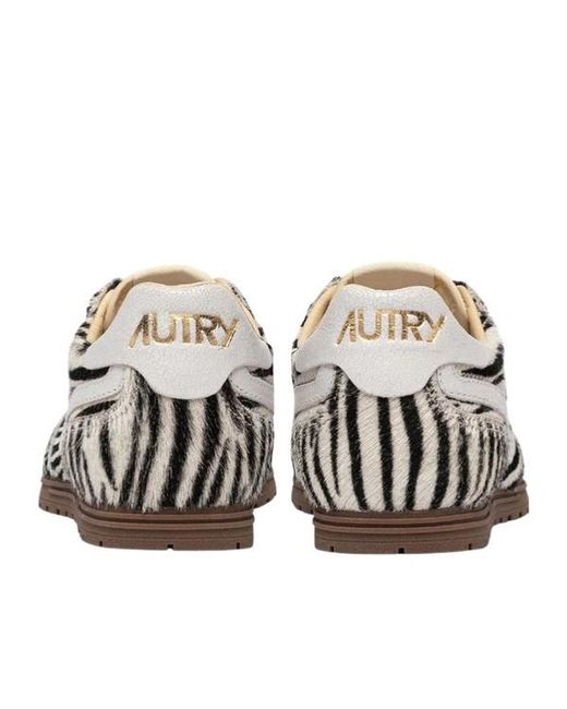 Autry Multicolor Windspin Lace-Up Sneakers