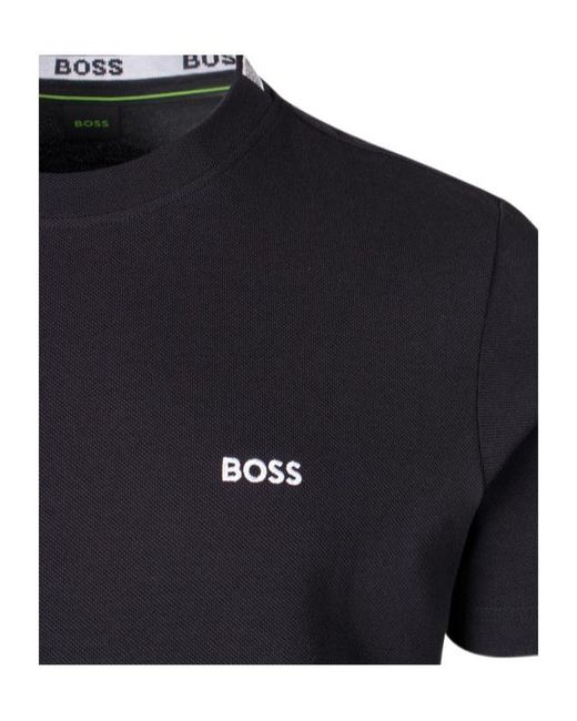 Boss Black Item O-Neck Short-Sleeved T-Shirt for men