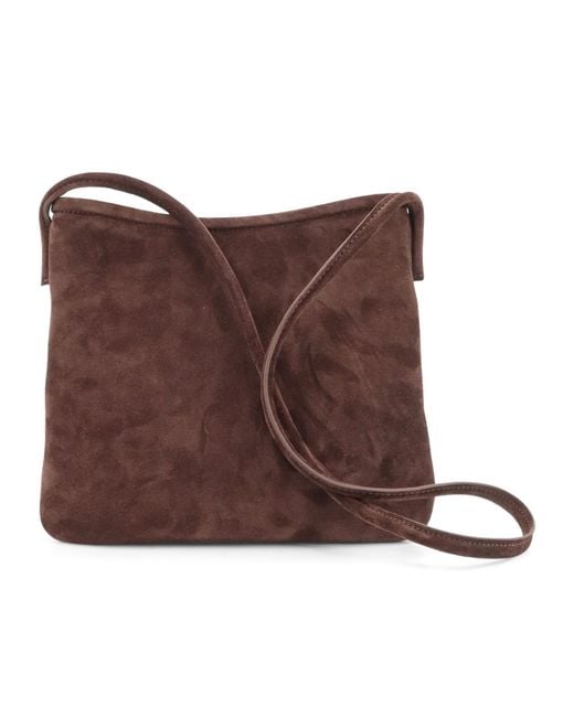 MANU Atelier Brown Logo-Embellished Shoulder Bag