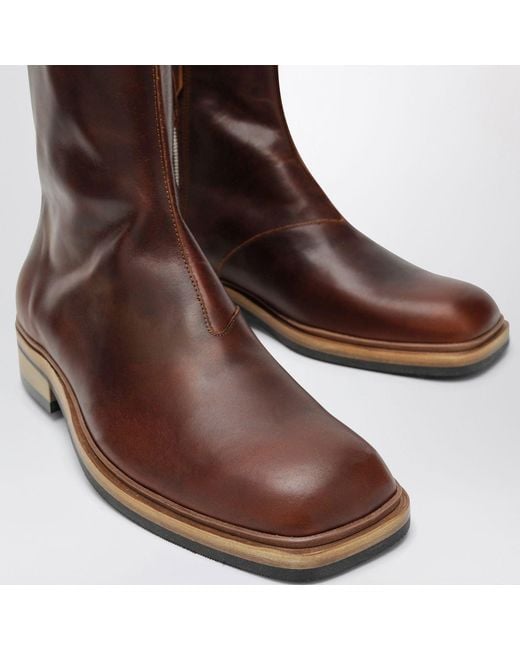 Our Legacy Brown Daimono Boots for men