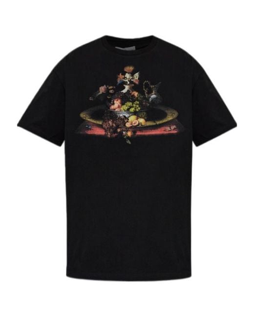 Vivienne Westwood Black Short-Sleeved T-Shirt for men