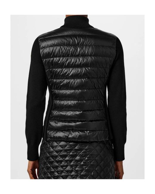 Moncler Black Zipper Down Jacket