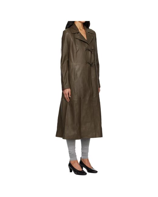 Paloma Wool Green Nolan Long-Sleeved Coat