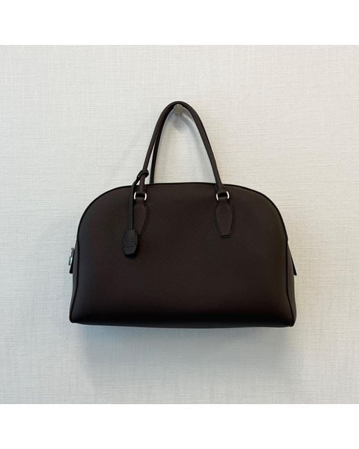 The Row Black India 15.75 Bowling Bag