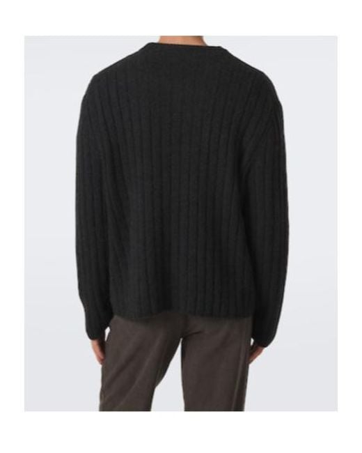 The Row Black Ettore Cashmere Sweater for men