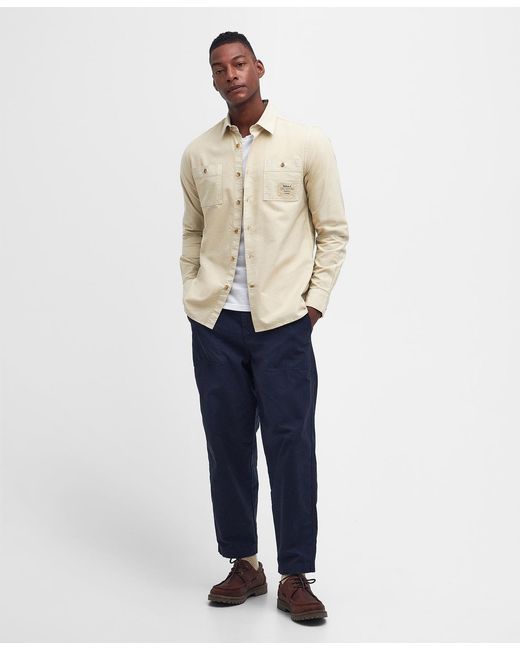 Barbour Natural Long-Sleeved Shirt for men