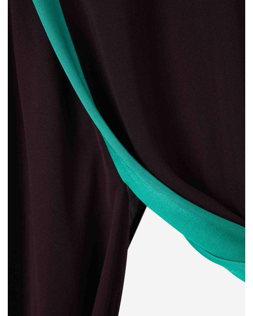 Victoria Beckham Black Dress With Twisted Strap