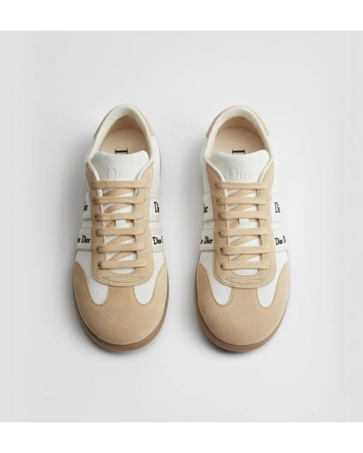 Dior White Ribbon Sneaker