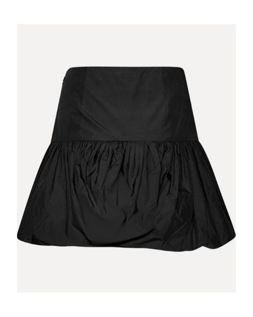 ROTATE BIRGER CHRISTENSEN Black Mini Balloon Skirt