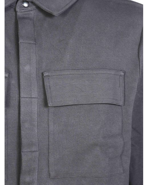 Thom Krom Gray Jersey Shirt for men