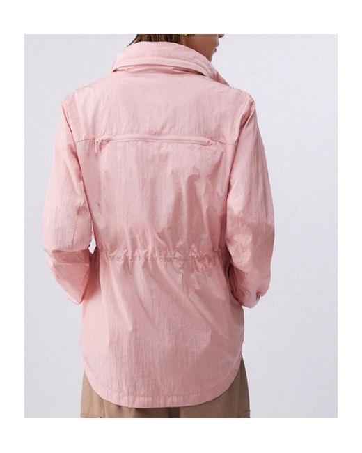 Liu Jo Pink Packable Drawstring Coats