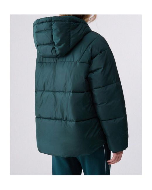 Liu Jo Green Short Hooded Padded Jacket