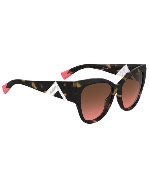 Missoni Metallic Cat-Eye Sunglasses