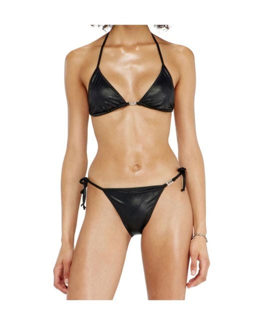 DIESEL Black Elettra-Dnm Bikini Top