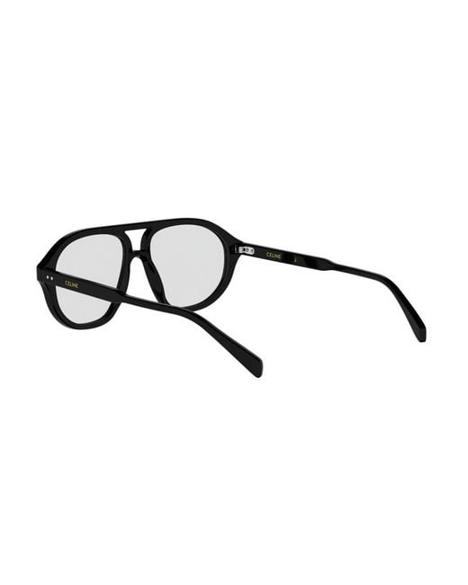 Céline White Full Frame Plain Mirror for men
